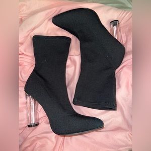 Black booties